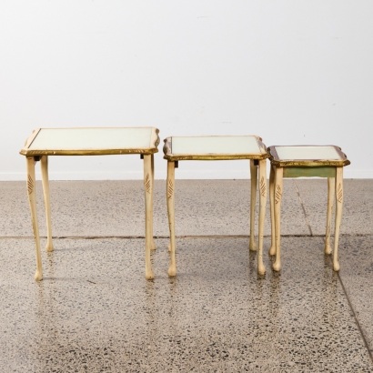 A Set of French Nesting Tables