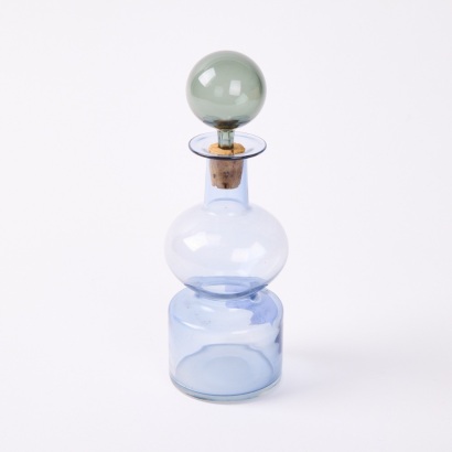 A Kaj Franck Bell of Kremlin Ball Topped Glass Decanter -Model KF500