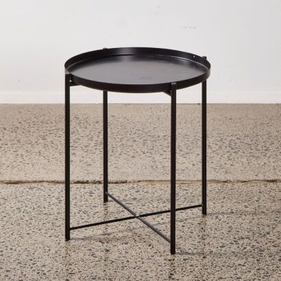 A Metal Side Table