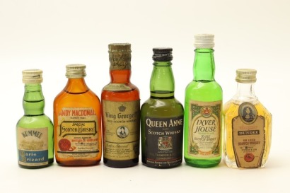 (1) Blended Whisky Miniatures, 6 Bottles Sold as One Lot