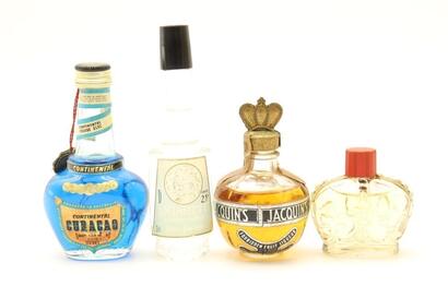 (1) Mixed Liquor Miniatures, 4 Bottles Sold as One Lot