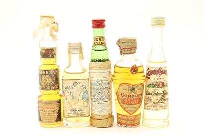 (1) Mixed Liquor Miniatures, 5 Bottles Sold as One Lot