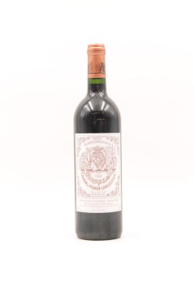 (1) 1999 Chateau Pichon-Longueville au Baron de Pichon-Longueville, Pauillac