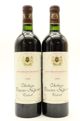 (2) 1998 Chateau Beau-Sejour Becot, Saint-Emilion Grand Cru [JR16]