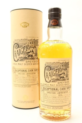 (1) Craigellachie 1999 Exceptional Cask 18 Year Old #302656 Single Malt Scotch Whisky, 54.1% ABV