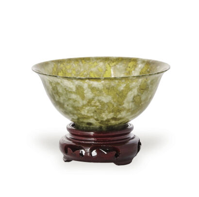 A Chinese Republic Era Jade Bowl