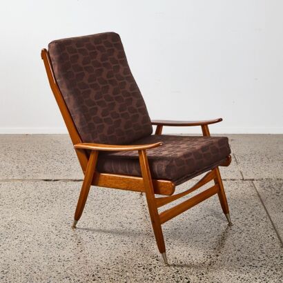 A Mid-Century Mahogany Armchair