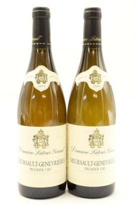 (2) 2016 Domaine Latour-Giraud Les Genevrieres, Meursault Premier Cru