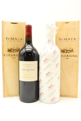 (2) 2020 Te Mata Estate Coleraine, Hawke's Bay, 1500ml [JR17] (GB) ♦