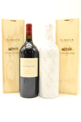 (2) 2017 Te Mata Estate Coleraine, Hawke's Bay, 1500ml [BC96] (GB) ♦