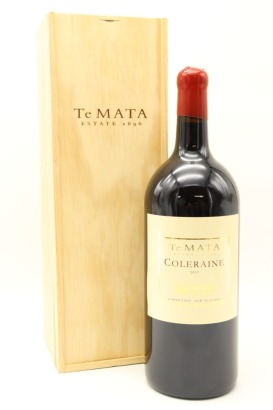 (1) 2019 Te Mata Estate Coleraine, Hawke's Bay, 3000ml (GB) ♦