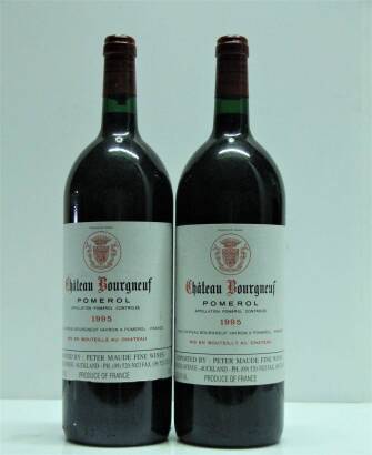 (2) 1995&nbsp;Chateau Bourgneuf 1500ml, Pomerol