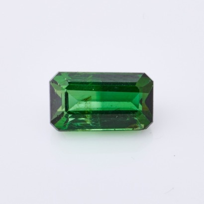 A Loose, 2.70ct Emerald Cut Green Tourmaline