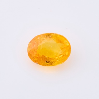 A Loose, 1.66ct Yellowish Orange Sapphire