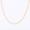 9ct Yellow Gold, 50cm Oval Belcher Link Necklace