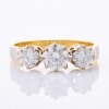 18ct Yellow Gold, Traditional 1.30ct, Three Stone Diamond Ring
