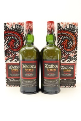 (2) Ardbeg Scorch Single Malt Scotch Whisky, 46% ABV (GB)