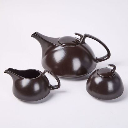 A Walter Gropius for Rosenthal Studio Line Tea Set