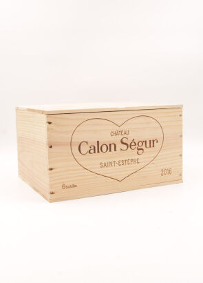 (6) 2016 Chateau Calon-Segur, Saint-Estephe (OWC) [RP96] [JR18.5] [WE96] [WS96]