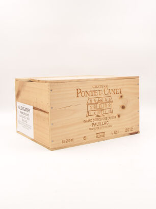 (6) 2012 Chateau Pontet-Canet, Pauillac (OWC)