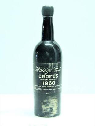 (1) 1960 Croft Vintage Port, Oporto