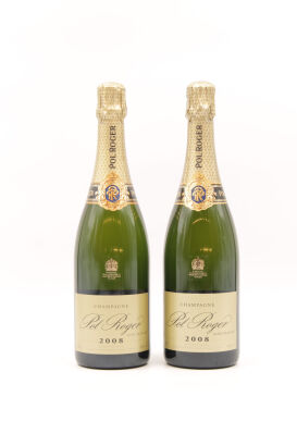 (2) 2008 Pol Roger Blanc de Blancs Brut, Champagne [RP95]