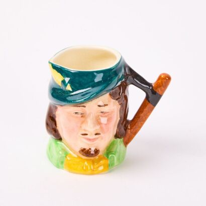 A Miniture Sandland Characterware Toby Jug, England