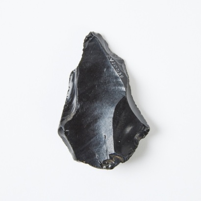 A Worked Obsidian Flake, Aotearoa