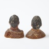 A Pair of Colonial Kauri Gum Busts - 3