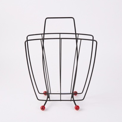 An Atomic Style Magazine Rack