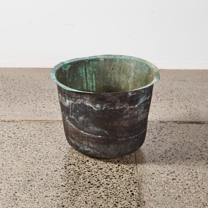 A Large Copper Planter