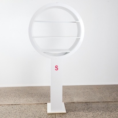 A Large Pedstal Circular Shelf