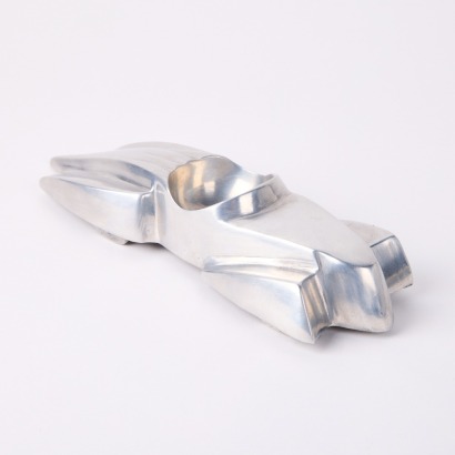 A Vintage Aluminum Art Deco Automobile Tray
