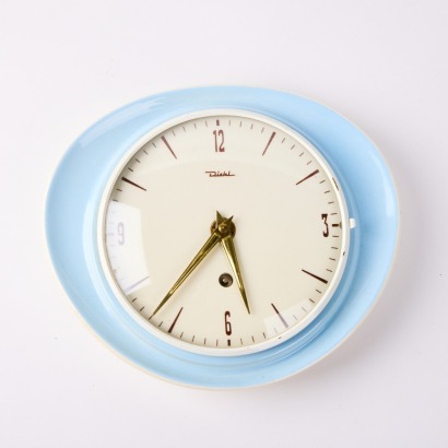 A Vintage Ceramic Diehl Wall Clock