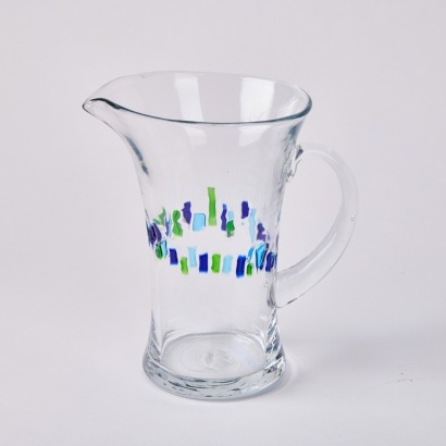 A Large Art Glass Jug