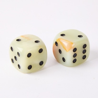 A Pair of Marble Dice