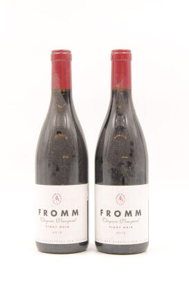 (2) 2010 Fromm 'Clayvin Vineyard' Pinot Noir, Marlborough