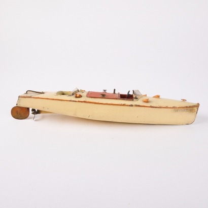 A Vintage Hornby Speedboat Made By Meccano
