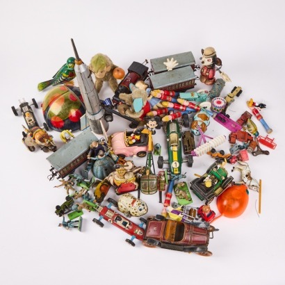 A Collection of Vintage Toys