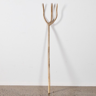 An Antique Wooden Hay Fork