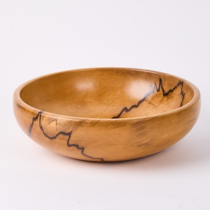 A Vintage Hand Turned Sassafras Bowl