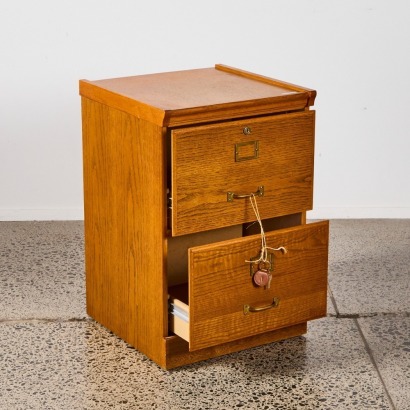 An Oak Fling Cabinet