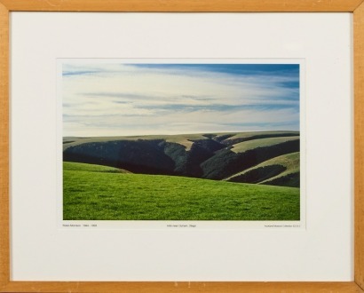 A Print of Hills near Outram, Otago By Robin Morrison