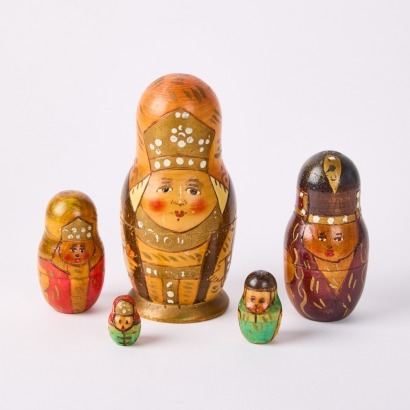 A Vintage Matryoshka Doll