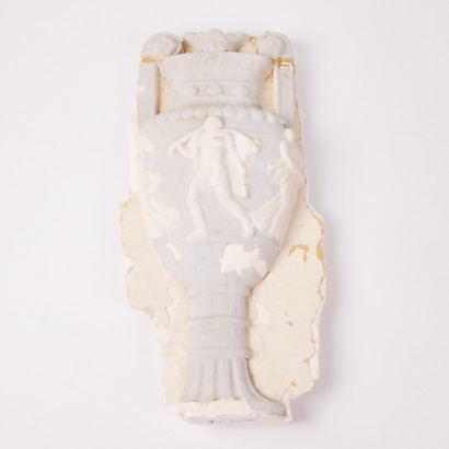 A Plaster Fragment Depicting an Urn, c.1860