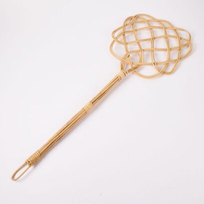A Cane Rug Beater