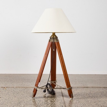 A Tripod Base Floor Lamp