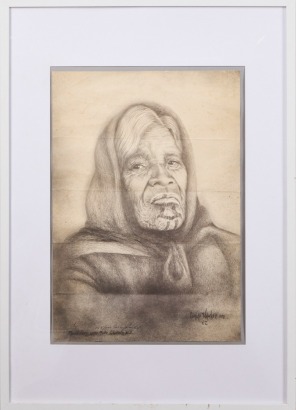 SONNY HAWKES Māori Lady with Moko