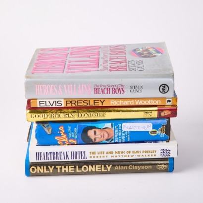 A Collection of Six Elvis Presley Biographies