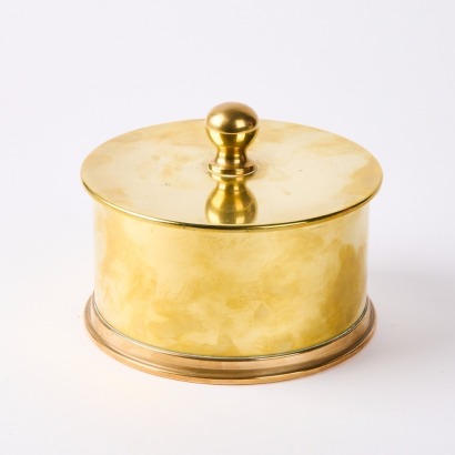 Brass Artillery Shell Fashioned Into a Container Stamped 1 October 1913